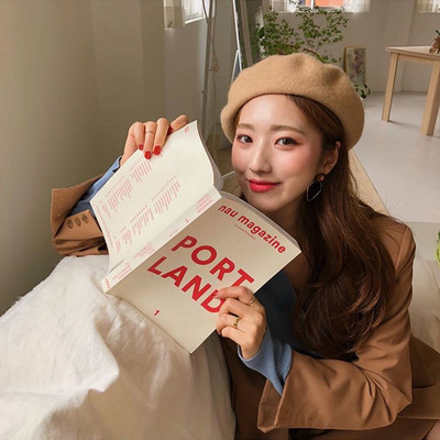 Γυναικείο πλεκτό μπερέ