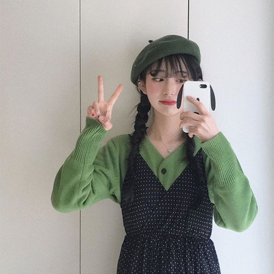 Γυναικείο πλεκτό μπερέ