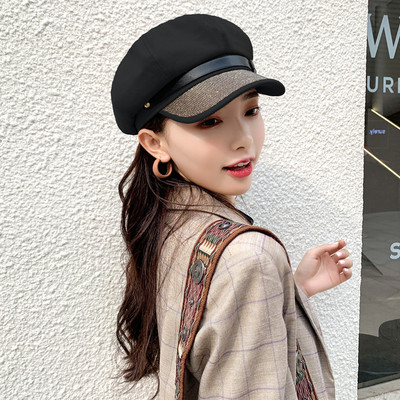 Új modell női sapka napellenzővel - retro stílusú