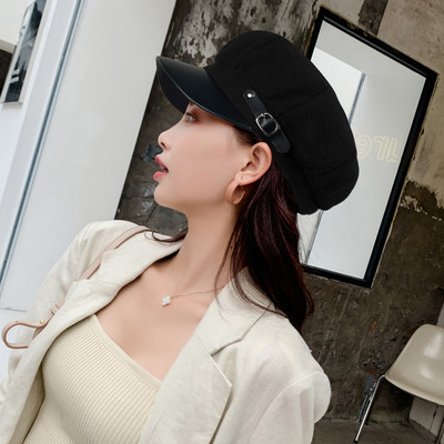 Új modell női sapka napellenzővel - retro stílusú