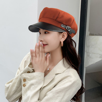 Új modell női sapka napellenzővel - retro stílusú