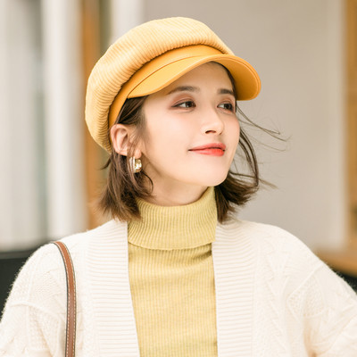 Új modell női sapka napellenzővel - retro stílusú