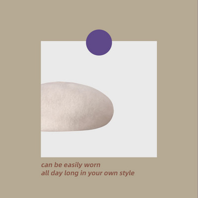 Νέο μοντέλο καπέλο μπερέ φθινοπώρου-χειμώνα σε διάφορα χρώματα