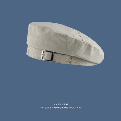 Új modell női beret típusú sapka csattal