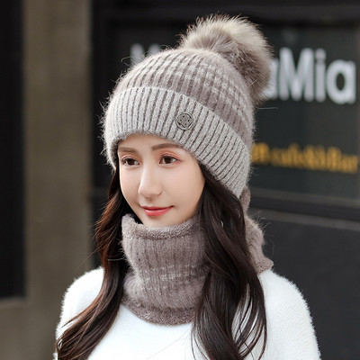 Napi női garnitúra sapka + sál