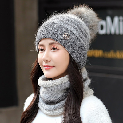 Napi női garnitúra sapka + sál