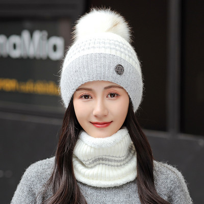 Napi női garnitúra sapka + sál