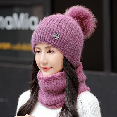 Napi női garnitúra sapka + sál