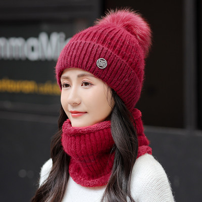 Napi női garnitúra sapka + sál