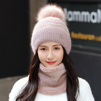 Napi női garnitúra sapka + sál