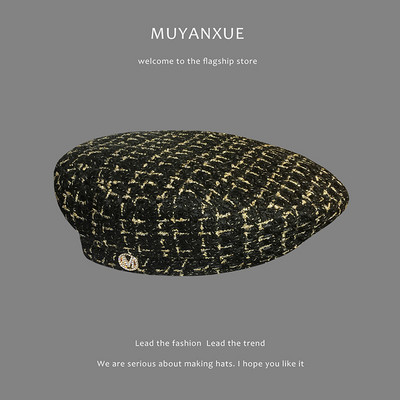 Stílusos női barett típusú sapka többféle modellben