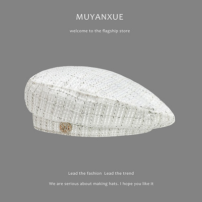 Stílusos női barett típusú sapka többféle modellben