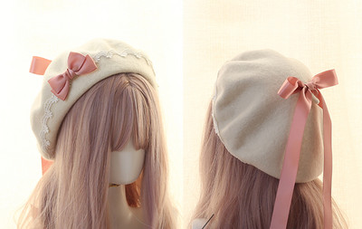 Novi model elegantne ženske kape s trakom