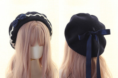 Novi model elegantne ženske kape s trakom