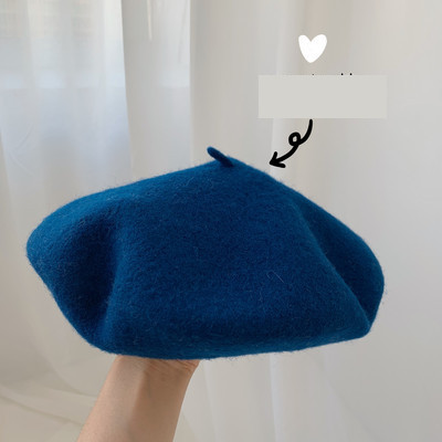 Őszi-téli gyapjú barett többféle színben