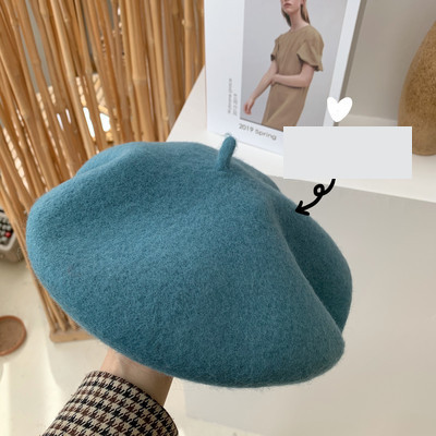 Őszi-téli gyapjú barett többféle színben