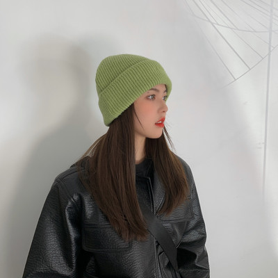 Téli kötött sapka - sima modell