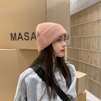 Téli kötött sapka - sima modell