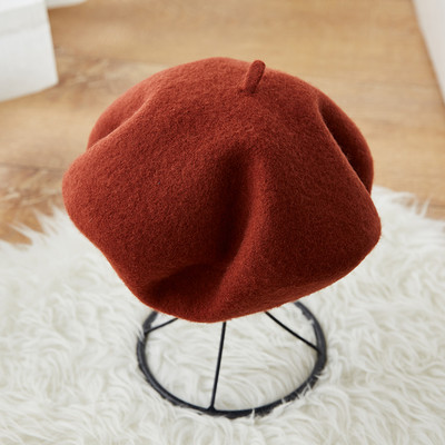 Téli alkalmi barett sapka