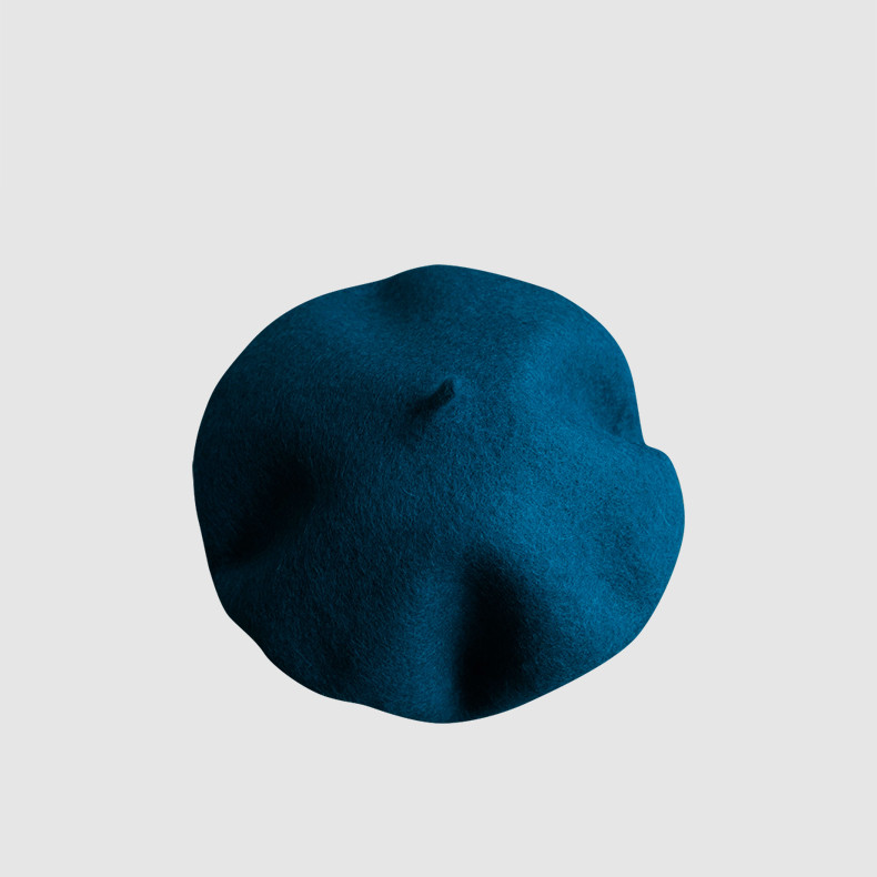 Téli alkalmi barett sapka