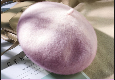 Őszi-téli gyapjú svájcisapka retro stílusban