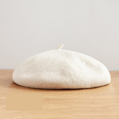 Őszi-téli gyapjú svájcisapka retro stílusban