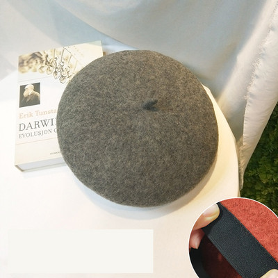 Őszi-téli gyapjú svájcisapka retro stílusban