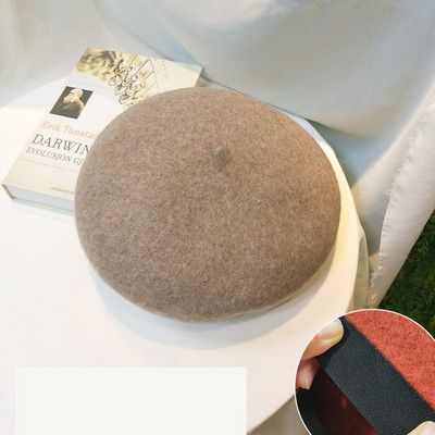 Őszi-téli gyapjú svájcisapka retro stílusban