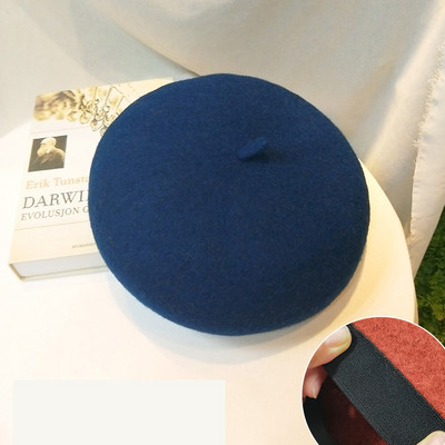 Őszi-téli gyapjú svájcisapka retro stílusban