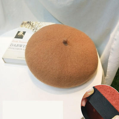 Őszi-téli gyapjú svájcisapka retro stílusban