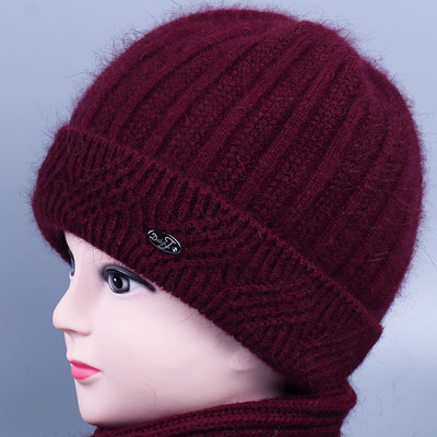 Γυναικείο χειμερινό καπέλο με μεταλλικό στοιχείο - διάφορα μοντέλα