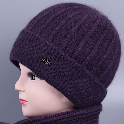 Γυναικείο χειμερινό καπέλο με μεταλλικό στοιχείο - διάφορα μοντέλα