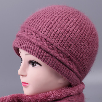 Γυναικείο χειμερινό καπέλο με μεταλλικό στοιχείο - διάφορα μοντέλα