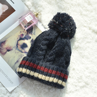 Γυναικείο χειμερινό καπέλο πλεκτό