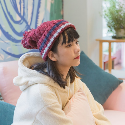 Γυναικείο χειμερινό καπέλο πλεκτό