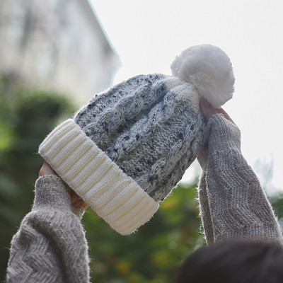 Γυναικείο χειμερινό καπέλο πλεκτό