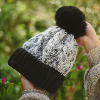 Γυναικείο χειμερινό καπέλο πλεκτό