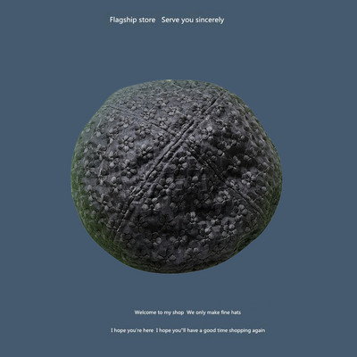 Modern női barett típusú sapka virágos motívumokkal