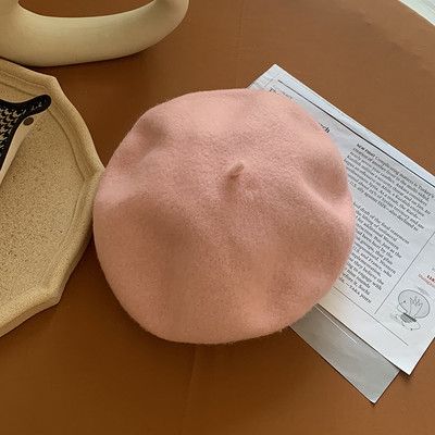 Retro stílusú női gyapjú svájcisapka