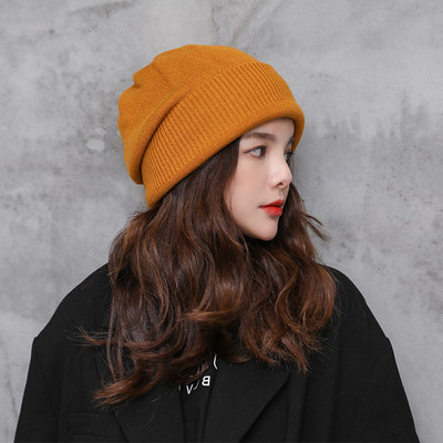 Női téli sapka - egyszínű