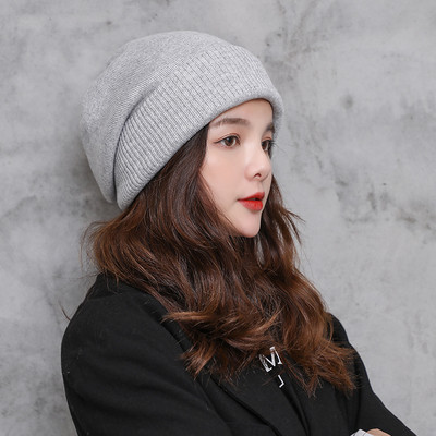 Női téli sapka - egyszínű