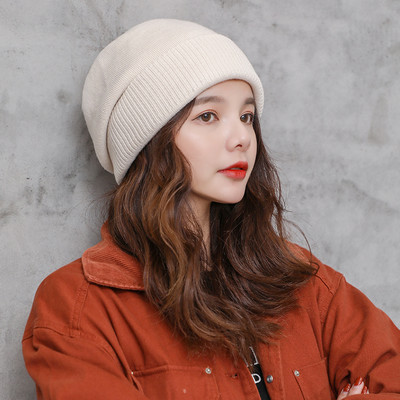 Női téli sapka - egyszínű