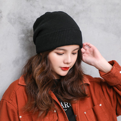 Női téli sapka - egyszínű