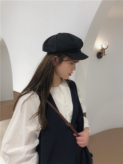 Υφασμάτινο καπέλο μπερέ ρετρό στυλ