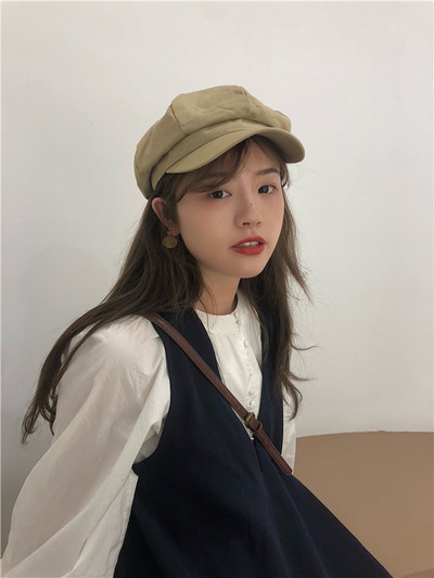 Υφασμάτινο καπέλο μπερέ ρετρό στυλ