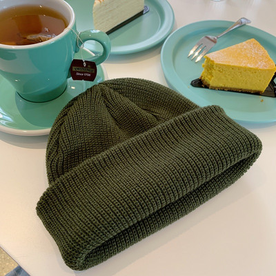 Kötött női alkalmi sapka