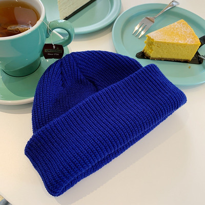 Kötött női alkalmi sapka