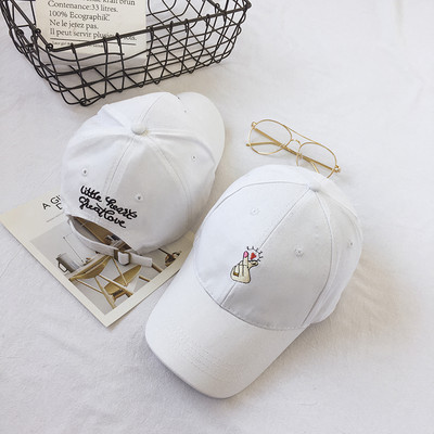 Női baseball sapka napellenzővel és felirattal