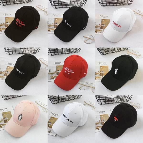 Női baseball sapka napellenzővel és felirattal