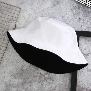 Двустранна шапка изчистен модел-подходяща за жени и мъже
